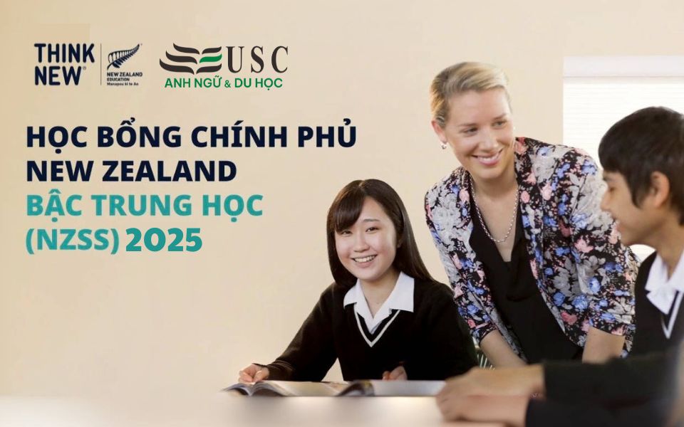 DÀNH RIÊNG CHO HỌC SINH VIỆT NAM - HỌC BỔNG CHÍNH PHỦ NEW ZEALAND BẬC TRUNG HỌC GIÁ TRỊ LÊN ĐẾN 50%